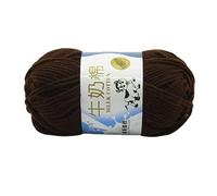 Milk Cotton Yarn Colourful Baby Crochet Yarn Soft Hand Knitting for Scarves Shawls Blankets Colourful Crochet Knitting Milk Cotton for Hat Scarves Blanket