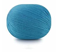 Milk Cotton Yarn for Crochet 10 * 50g Smooth Super Soft Comfortable Double Knitting Baby Wool for Baby Scarf Hat Clothing Any Handcrafts Crocheting (5 Balls,Color 15)