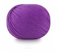 Milk Cotton Yarn for Crochet 10 * 50g Smooth Super Soft Comfortable Double Knitting Baby Wool for Baby Scarf Hat Clothing Any Handcrafts Crocheting (5 Balls,Color 9)