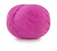 Milk Cotton Yarn for Crochet 10 * 50g Smooth Super Soft Comfortable Double Knitting Baby Wool for Baby Scarf Hat Clothing Any Handcrafts Crocheting (3 Balls,Color 27)