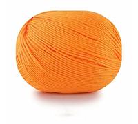 Milk Cotton Yarn for Crochet 10 * 50g Smooth Super Soft Comfortable Double Knitting Baby Wool for Baby Scarf Hat Clothing Any Handcrafts Crocheting (5 Balls,Color 32)