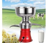 Milk Cream Centrifugal Separator Electric Cream Separator Stainless Steel 50 L/H Goat Cow Milk Separator Turning Raw or Whole Milk into Cream and Skim Milk