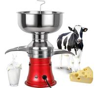 Milk Cream Separator Electric, 5L Centrifugal Separator for Cream & Butter, Adjustable Consistency, 10500RPM, Fat Content ≤0.03% for Skim Milk & Milkshake