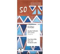 Milk Dark Chocolate 50% Cocoa BIO 80 g - VIVANI
