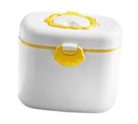 Milk Dispenser - Food Jar, Powder Case | Compact Formula Organizer for Travel, Spill Proof Feeding Containers for Kids, Stackable Food Storage for Nursery, Nursery, Going Out