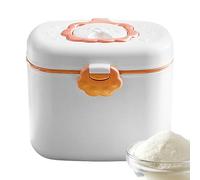 Milk Dispenser - Food Jar, Powder Case | Compact Formula Organizer for Travel, Spill Proof Feeding Containers for Kids, Stackable Food Storage for Nursery, Nursery, Going Out