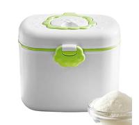 Milk Dispenser - Food Jar, Powder Case | Compact Formula Organizer for Travel, Spill Proof Feeding Containers for Kids, Stackable Food Storage for Nursery, Nursery, Going Out