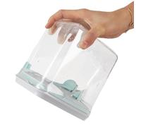 Milk Dispenser For Formula | 1700ml Large Capacity Organizer Box With Spoon For Coffee Powder - Multifunctional Formula Dispensers For Travel And Shopping