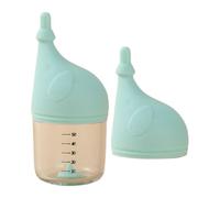 Milk Dispenser for Puppies - Soft Pacifier Tips, Easy Pressure Control, Leak-proof Structure | Nursing Bottle Device for Small Pets, Gentle Feeding Support System, Breeding Home Animal Care