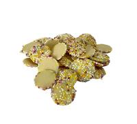 Milk DOG CHOC DROPS With Sprinkles SAFE Chocolate Drops For Dogs 100g-1kg MONSTER CHOCS (Milk, White) (100g)