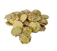 Milk DOG CHOC DROPS With Sprinkles SAFE Chocolate Drops For Dogs 100g-1kg MONSTER CHOCS (Milk, White) (200g)