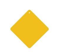 Milk Duck Yellow Car Air Fresheners Cards Set of 4 Pieces, Long-Lasting Auto Aromatherapy Tablets Gifts Car Rearview Mirror Pendant Hanging Scented Cards for Wardrobe Bathroom