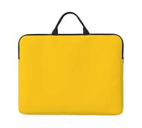 Milk Duck Yellow Laptop Case 14 Inch Laptop Sleeve Computer Carrying Bag Shockproof Protective Notebook Case Portable Laptop Bag Waterproof Briefcase Bag for Men Women
