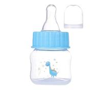 Milk Feeder Bottles - Inffant Feeding Bottle, Baby Breast Milk Container | Soft Nipple Bottle 50ml with Secure Cap, Reusable Feeding for Travel with New Borns, Perfect Baby Shower Gifting Idea