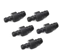 Milk Foam Suction Fitting for Coffee Machines,Milk Frother Hose Pipe(5pcs)