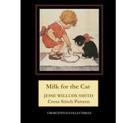 Milk for the Cat: Jesse Willcox Smith Cross Stitch Pattern