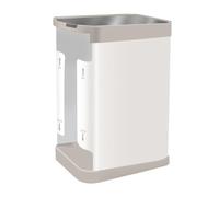 Milk Freeze Organizer - Breastmilk Organizer Bins, Breast Milk Storage Tower | Milkies Bag Storage Container, Flat Breast Milk Storing Containers for Milk Bags, Freezer, 8.1x6.5x4.7in