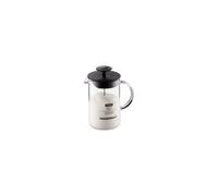 Bodum 1446-01 Latteo Milk Frother, Borosilicate Glass - 0.25 L, Black/ Transparent