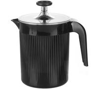 Milk Frother & Cappuccino Maker Coffee Equipment Ø10x16cm Sort