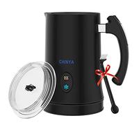 Milk Frother,CHINYA Automatic Milk Frother with Hot and Cold Functionality, Electric Milk Steamer and Warmer for Latte, Ca...