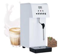 Milk Frother，Commercial and Steamer, Automatic Steam Boiling Water Machine 2500W Electric Steam Milk Frothing Machine Coffee Milk Foam Machine Steamer with LED Display