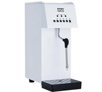 Milk Frother，Commercial Automatic, 2500W Electric Steam Milk Steamer with LED Temperature Display, Ideal for Coffee and Tea Shops