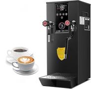 Milk Frother，Commercial, Full-Automatic Steam Boiling Water Frothing Machine with LED Screen, for Tea Coffee Dessert Preparation