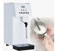 Milk Frother, Commercial Milk Foam Frother, 2500W Electric Steam Milk Frothing Machine, 6L Stainless Steel Tank, 360° Steam Spray, for Espresso Coffee