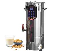 Milk Frother，Commercial Soy Milk Maker, Automatic Large Capacity Nut Milk Machine with Removable Filter, Timer, and Self-Cleaning for Restaurants