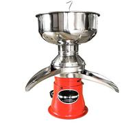 Milk Frother， Cream Separator for Goats Milk, Large Capacity Milk Cream Centrifugal Separator, Electric Cream Separator, Multifunctional Stainless Steel Cream Butter Milkshake Separator,Red