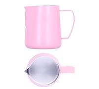 Milk Frother Cup, Milk Frothing Pitcher with Eagle Beak Spout 400ml Coffee Pitcher Fancy Frothing for Cup, Water, Coffee