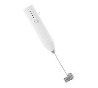 Milk Frother Electric - 3-Speed Whisk Wand, Rechargeable Foam Maker | Frothing Stick with USB Charger for Coffee, Latte, Matcha, Cappuccino, Egg Whisking, Hot Drinks, Kitchen Accessories