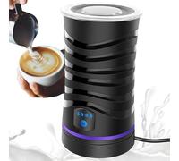 Milk Frother Electric, 4 in 1 Automatic Milk Frother, Hot&Cold Milk Foamer, 430ml Max, Stainless Steel Milk Steamer, Auto Shut-Off Milk Warmer, Silent Operation for Coffee, Latte, Cappuccino