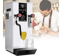Milk Frother，Electric and Steamer, LED Touch Screen for Perfect Latte, Cappuccino, and Nut Milk, Quick Foam Maker