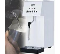 Milk Frother, Electric Coffee Frother, Fully Automatic Steam Boiling Water Frothing Machine, Fast Heating Milk Steamer Machine, W/LCD Display, for Tea Coffee