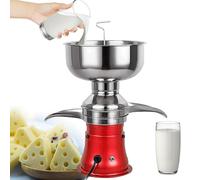 Milk Frother,Electric Cream Butter Milk Separator for Cows Sheep Goat Camel Milk, Professional Centrifugal Machine with Bowl for Dairy Processing