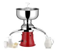 Milk Frother，Electric Cream Separator, Large Capacity Milk Cream Centrifugal Separator Aluminum Alloy Milk Separator Easy to Wash Manual Cream Separator for Goat Cow Milk Home Dairy Farm