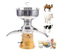 Milk Frother,Electric Milk Cream Separator, 50L/h High Efficiency, Stainless Steel Centrifuge for Fresh Milk Processing, Ideal for Home Dairy Production