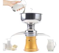 Milk Frother,Electric Milk Cream Separator, 5L Capacity 50L/H, Efficient Dairy Centrifuge for Cow and Goat Milk Processing in Farmhouses