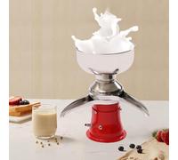 Milk Frother，Electric Milk Cream Separator, High Efficiency 13.2 Gal/H Centrifuge for Fresh Milk, Cheese Making, Ideal for Dairy Farms and Home Use