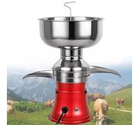 Milk Frother,Electric Milk Cream Separator Machine for Fresh Cow Milk, Efficient 50L/H Processing with 8L Bowl, Ideal for Farmers and Dairy Production