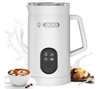 Milk Frother, Electric Milk Frother 4 in 1 Automatic Milk Steamer, 11.8OZ / 350ML Cold and Hot Foam Maker for Coffee,Latte, Cappuccino, Macchiato, Hot Chocolate (White)