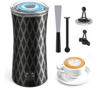 Milk Frother Electric, Morpilot 4 in 1 Hot & Cold Milk Foamer, Automatic Milk Steamer, 240ml, 400w, Strix Temperature Controls, Silent Operation, Ideal for Coffee, Latte, Cappuccino