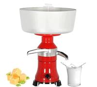 Milk Frother,Electric Stainless Steel Cream Separator for Fresh Milk, Efficient Centrifugal Milk Splitter for Cow Sheep Goat, Ideal for Homemade Butter and Cream Production
