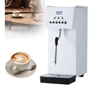 Milk Frother，Electric Steam Foam Maker, 2500W Commercial Multi-Purpose, with LED Display, for Tea Coffee Shop, Dessert Shop