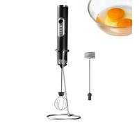 Milk Frother for Kitchen - Handheld Electric Drink Foamer with 1200mAh Built-in Battery | Portable Milk Mixer and Removable Coffee Blender for Latte, Frappe, Matcha and Cappuccino