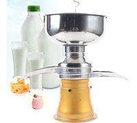 Milk Frother， Fresh Milk Cream Centrifugal Separator, 50l/h High Speed Rotating Electric Cream Separator Milk Degreasing Machine, Turning Raw or Whole Milk into Skim Milk and Cream,Yellow-22