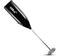 Milk Frother, Handheld Coffee and Cappuccino Mixer, Automatic Milk Foam Maker, Milk Frother Egg & Milkshake Whisk(Black)