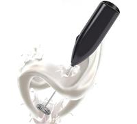 Milk Frother Handheld, Electric Milk Foam Maker with Stainless Steel Whisk, Hand Drink Mixer for Coffee, Lattes, Cappuccino, Matcha, Battery Operated, Electric Stirrer Coffee Mixer Wand