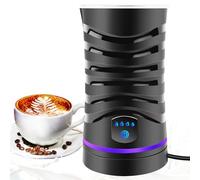 Milk Frother, Hot Chocolate Maker, Hot Chocolate Machine, 4-in-1 Automatic Milk Frother, 600ml Capacity Hot & Cold Milk Foamer, Milk Frother Electric for Coffee, Latte, Cappuccino, Matcha